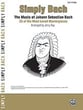 Simply Bach piano sheet music cover